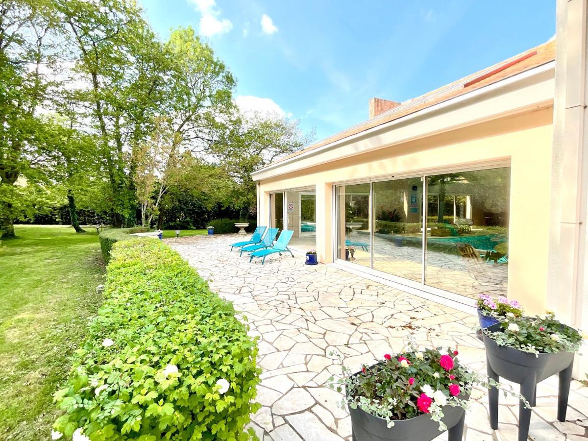 Les Jardins De La Muse, Piscine Couverte, Spa Et Fitness Basse-Goulaine Kültér fotó